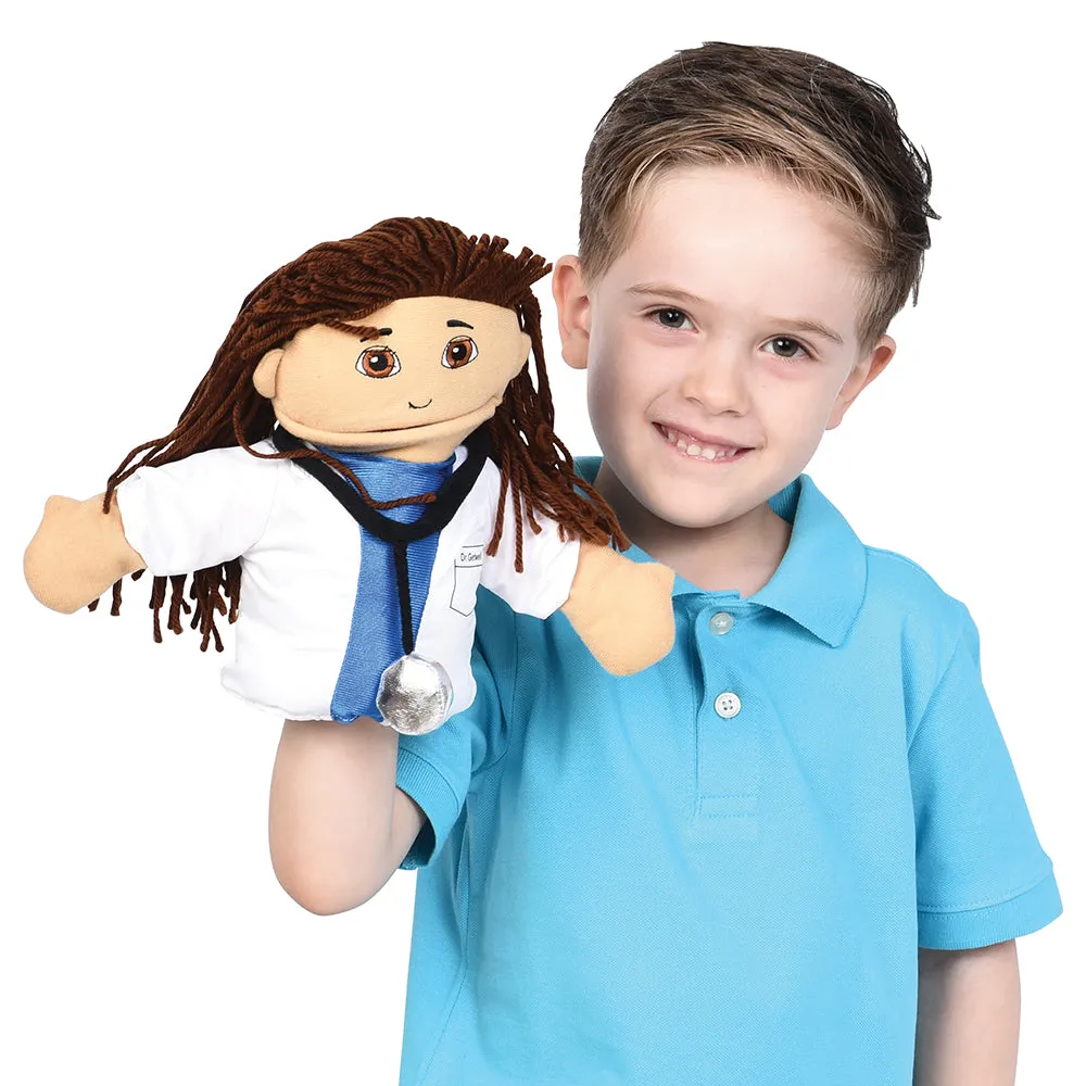 Diverse Careers Puppet Set | 6 Multi-Ethnic Hand Puppets