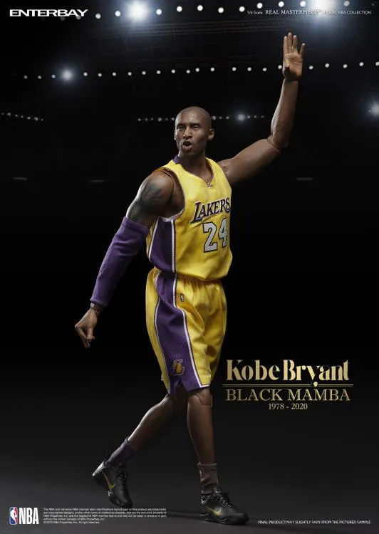 Enterbay Real Masterpieces 1/6 NBA LA Lakers Kobe Bryant Sixth Scale Action Figure RM-1036