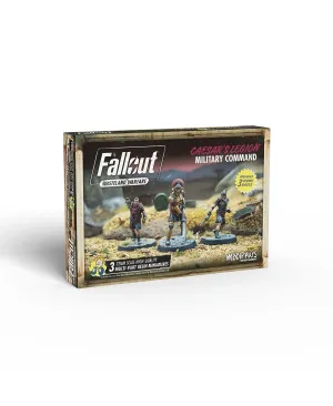 Fallout Wasteland Warfare - Caesar's Legion Command Action Figures