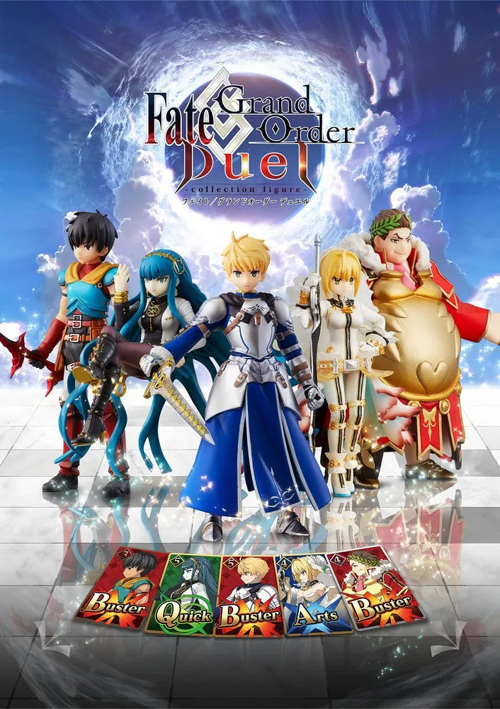Fate Grand Order Duel Collection Figure Fifth Release Vol 5 Trading Figures Box Set of 6