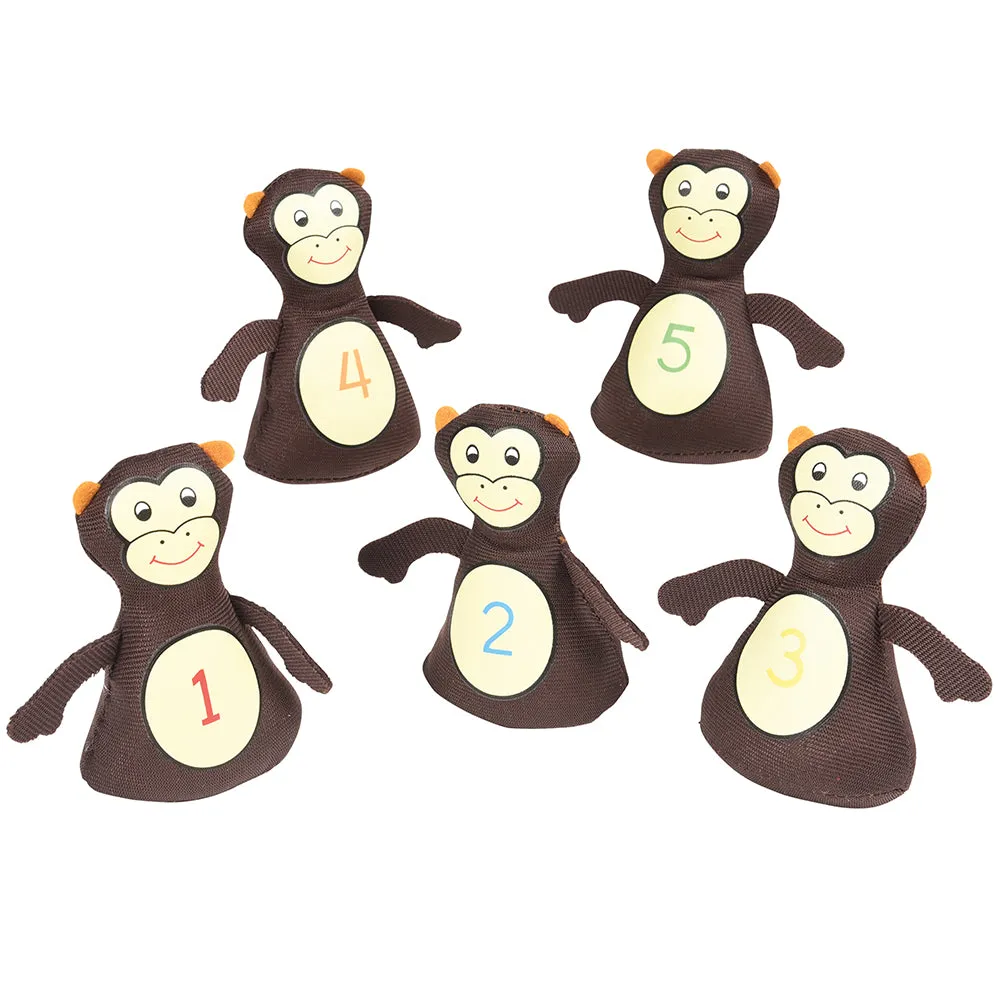 Five Little Monkeys Jumping on the Bed Storytelling Set with Soft Props & Book*