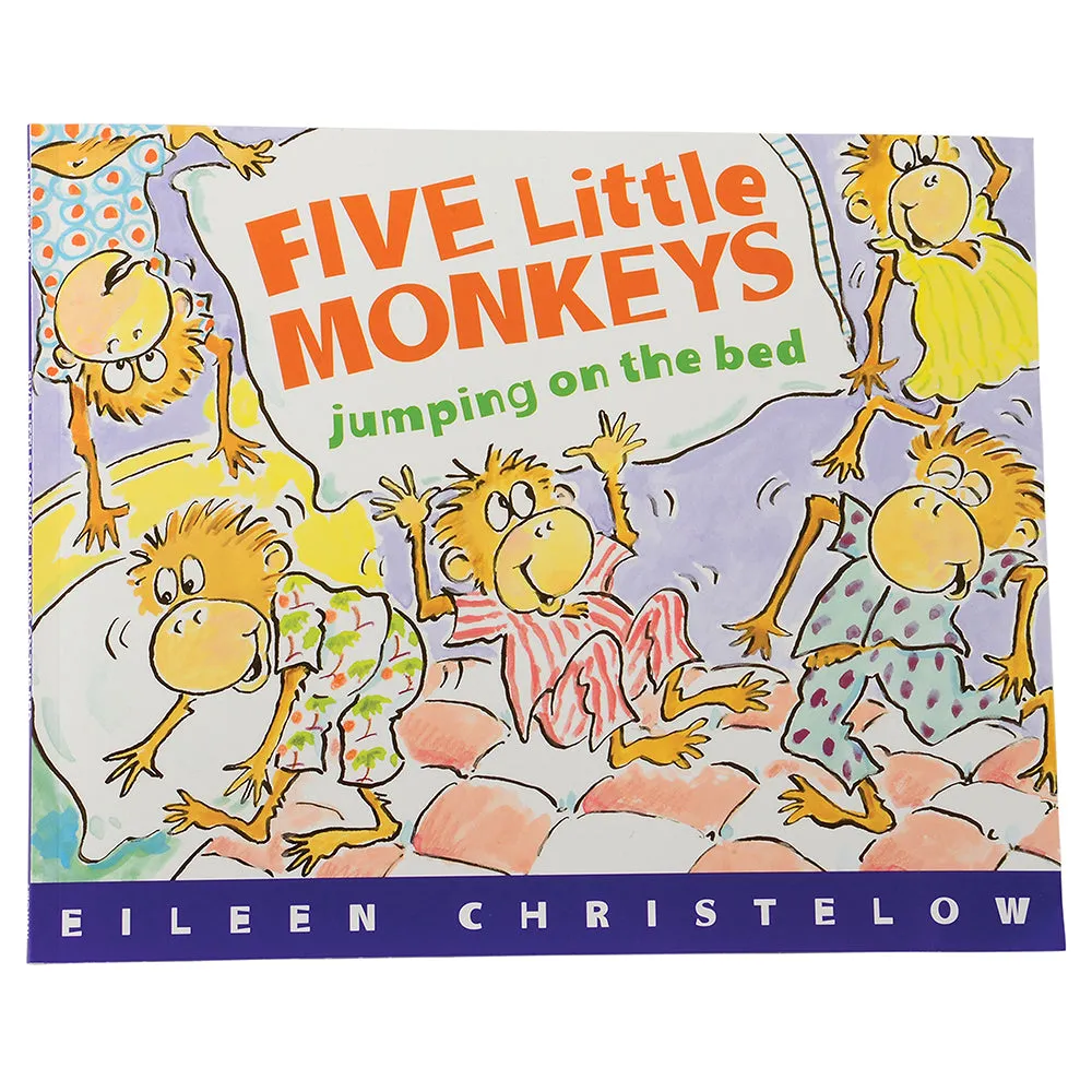 Five Little Monkeys Jumping on the Bed Storytelling Set with Soft Props & Book*