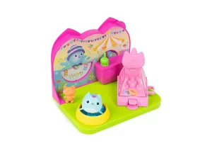Gabby's Dollhouse Carnival Room Playset with Kitty Narwhal Figure and Accessories