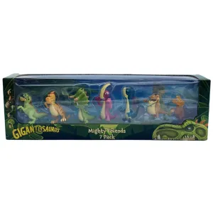 Gigantosaurus: Mighty Friends - 7 Pack Mini Dinosaur Figures