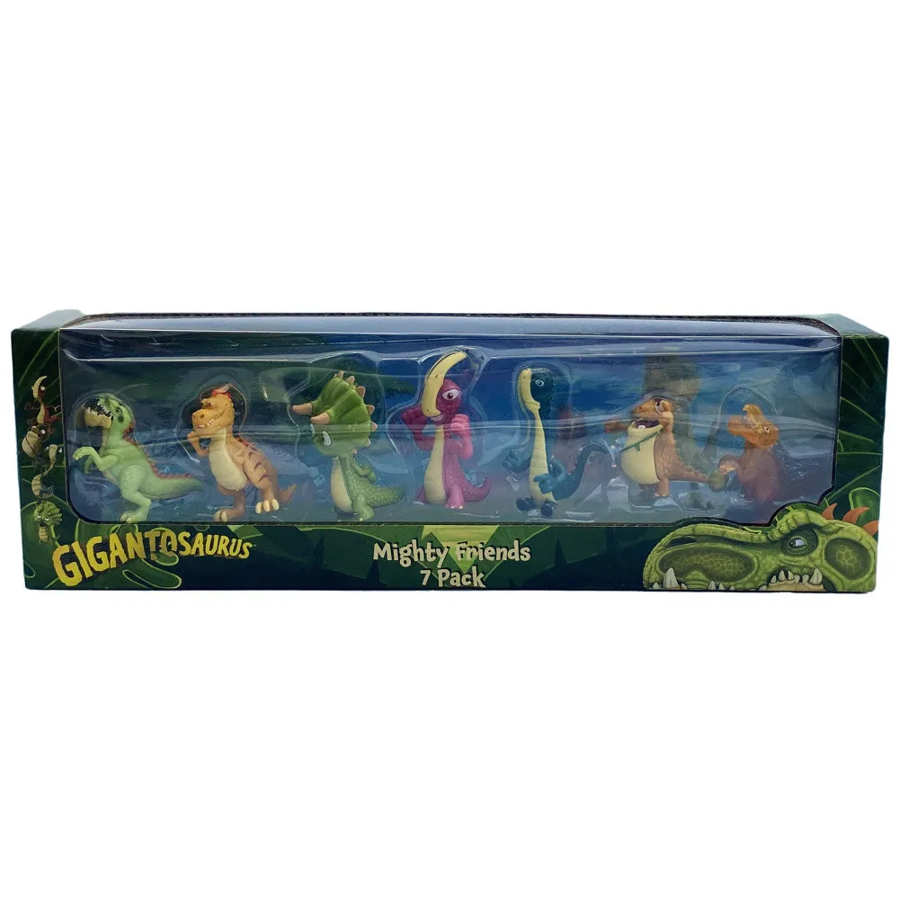 Gigantosaurus: Mighty Friends - 7 Pack Mini Dinosaur Figures