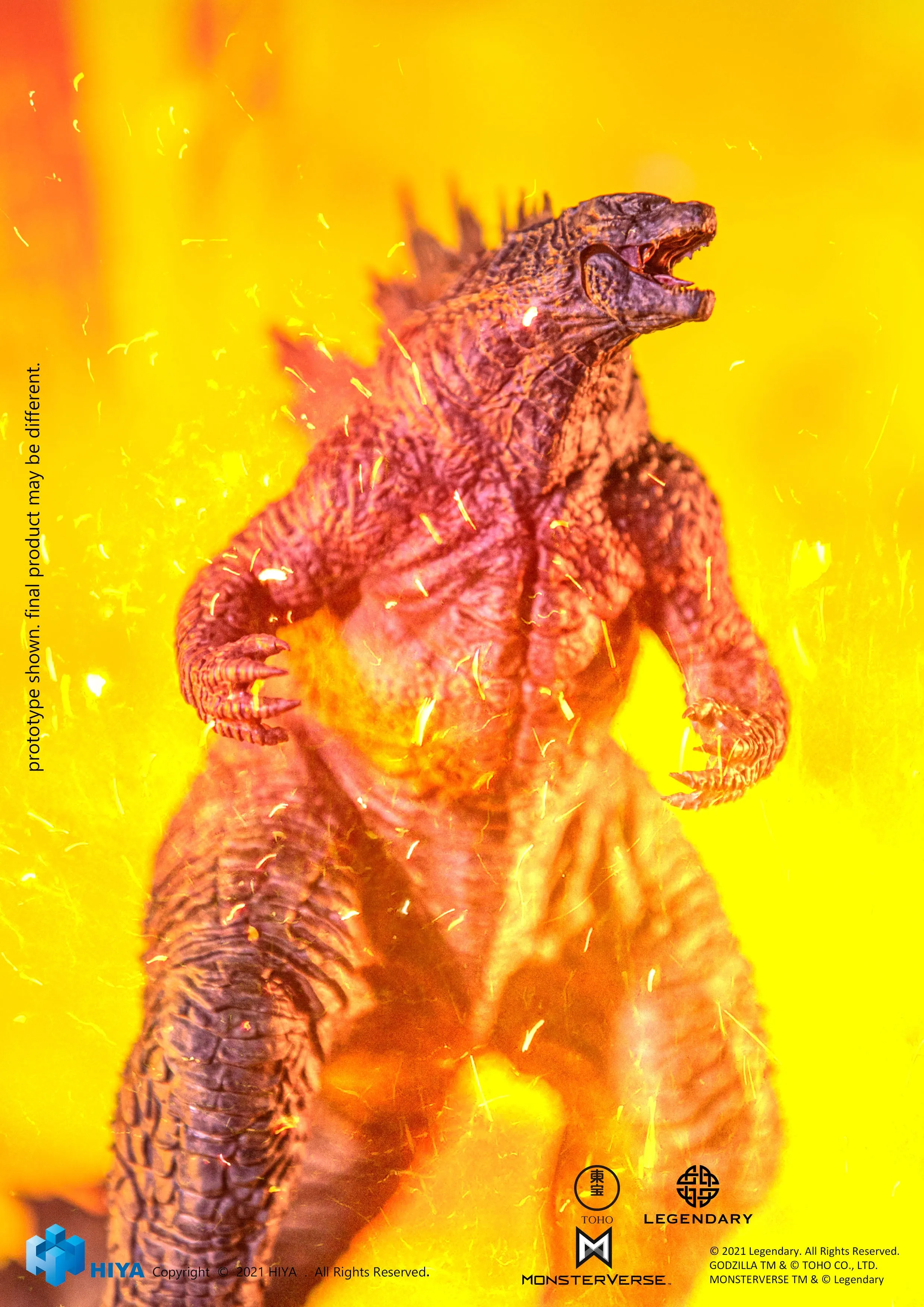 Godzilla vs. Kong Stylist Series Godzilla PX Exclusive