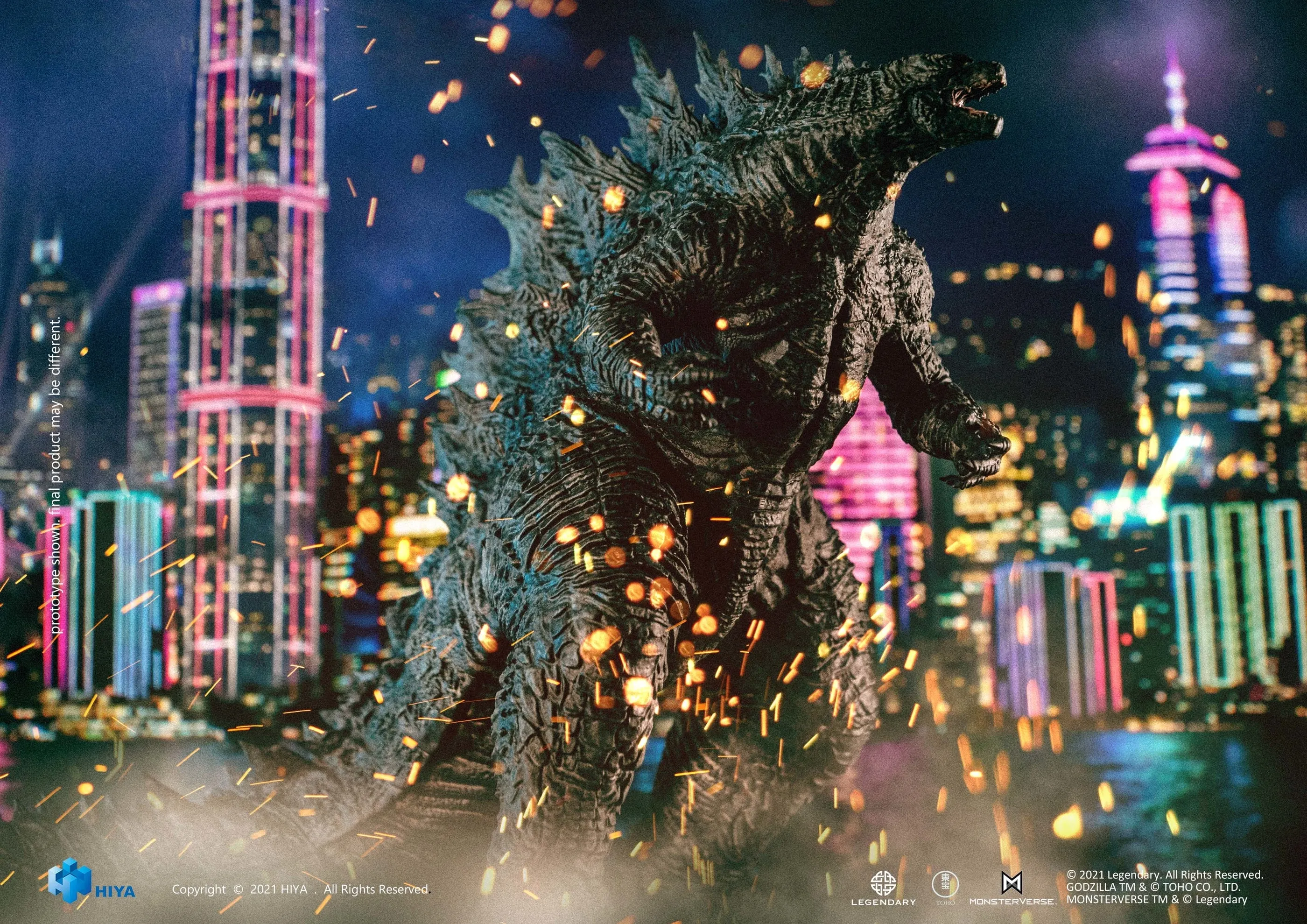 Godzilla vs. Kong Stylist Series Godzilla PX Exclusive