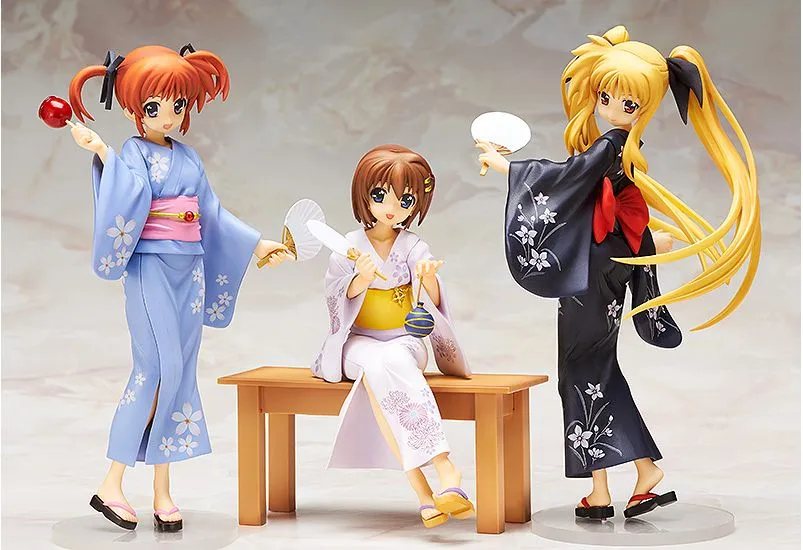 GSC 1/8 Scale Magical Girl Lyrical Nanoha The MOVIE 2nd A's Hayate Yagami Yukata Ver  Figure