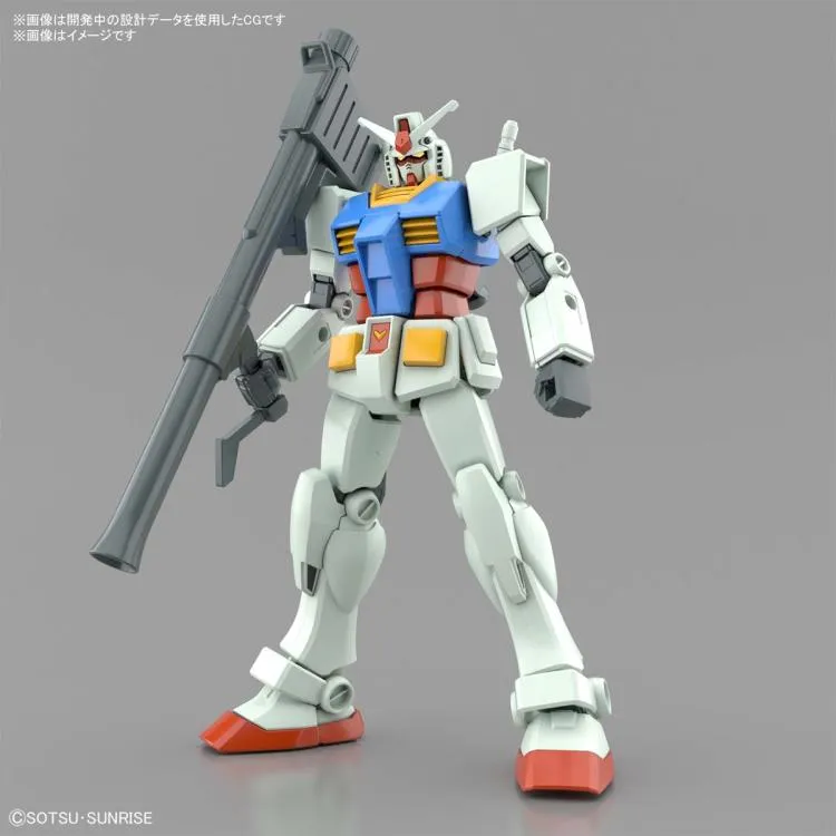 Gundam 1/144 Entry Grade RX-78-2 Gundam (Full Weapon Set) Model Kit