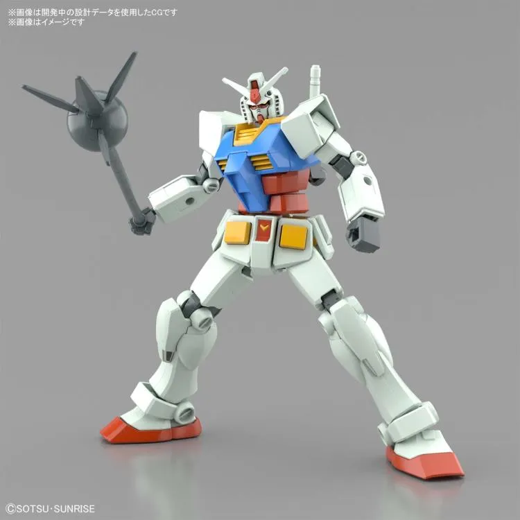 Gundam 1/144 Entry Grade RX-78-2 Gundam (Full Weapon Set) Model Kit