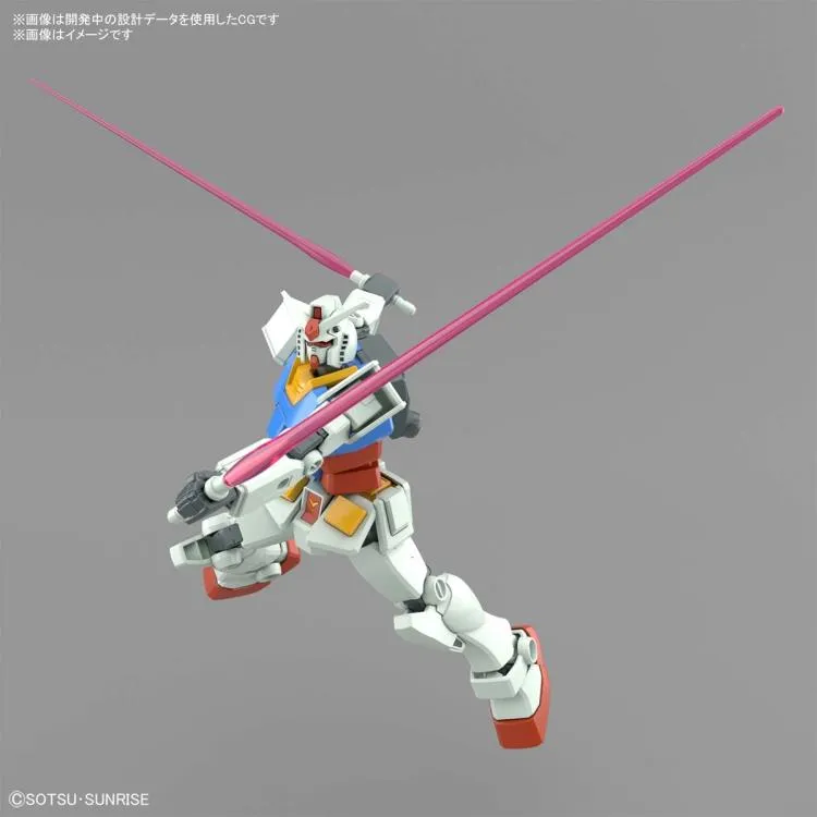 Gundam 1/144 Entry Grade RX-78-2 Gundam (Full Weapon Set) Model Kit