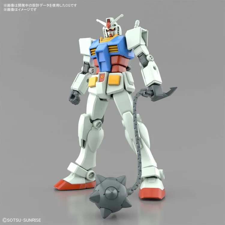 Gundam 1/144 Entry Grade RX-78-2 Gundam (Full Weapon Set) Model Kit