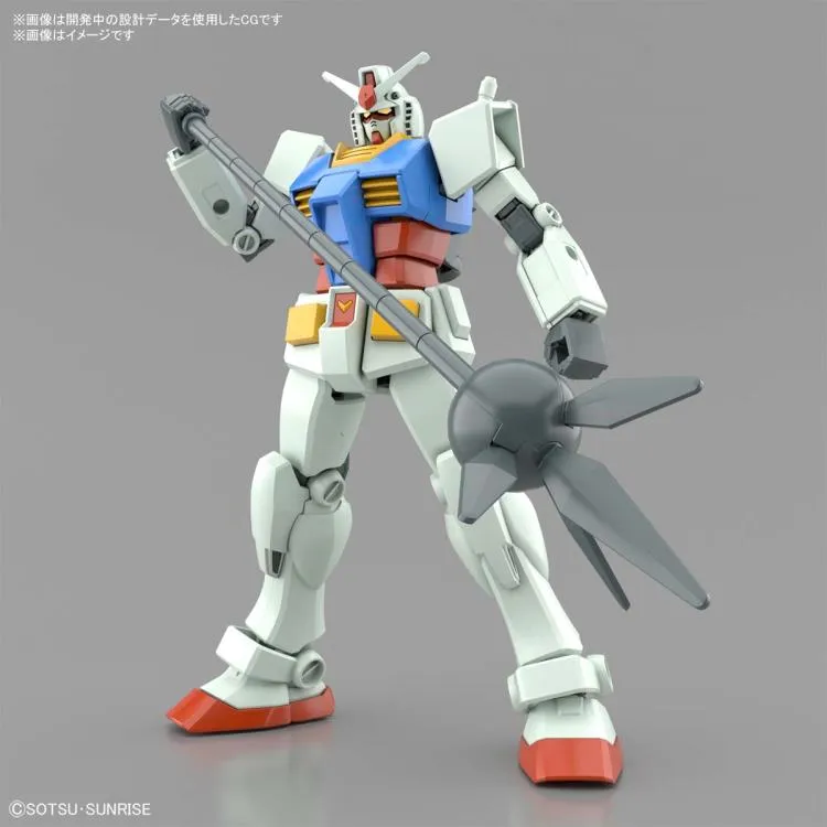 Gundam 1/144 Entry Grade RX-78-2 Gundam (Full Weapon Set) Model Kit