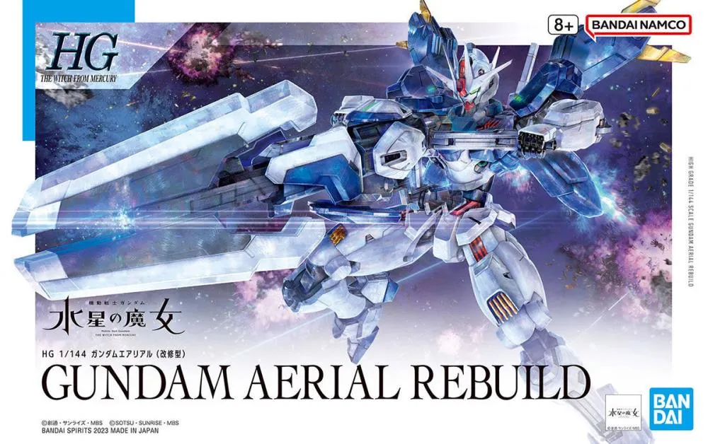 Gundam The Witch from Mercury - Aerial Rebuild #19 1/144 HG