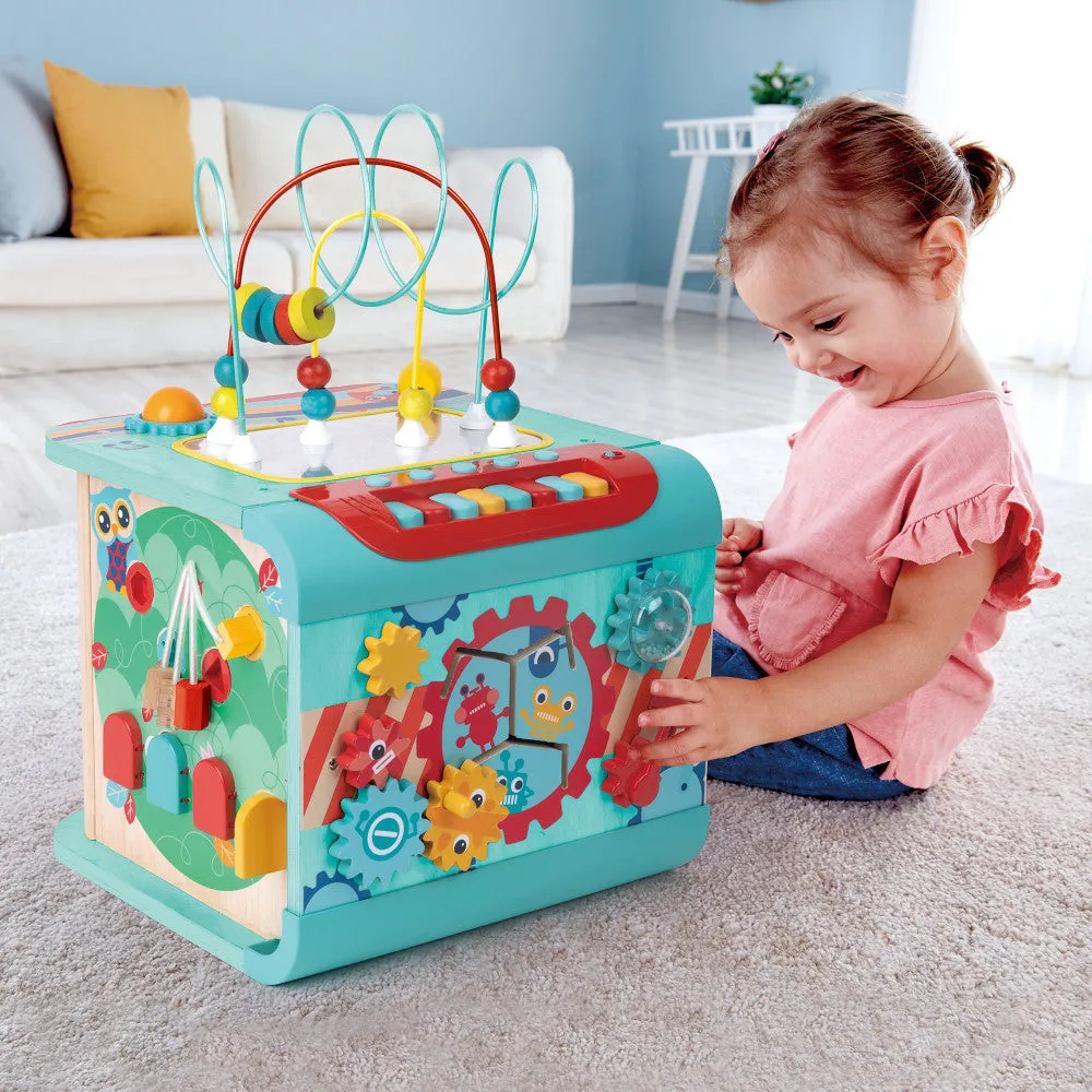 Hape Explore & Learn Magic Cube - Interactive Learning Toy with 5 Themed Modes