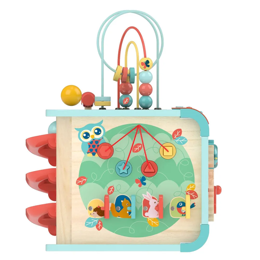 Hape Explore & Learn Magic Cube - Interactive Learning Toy with 5 Themed Modes