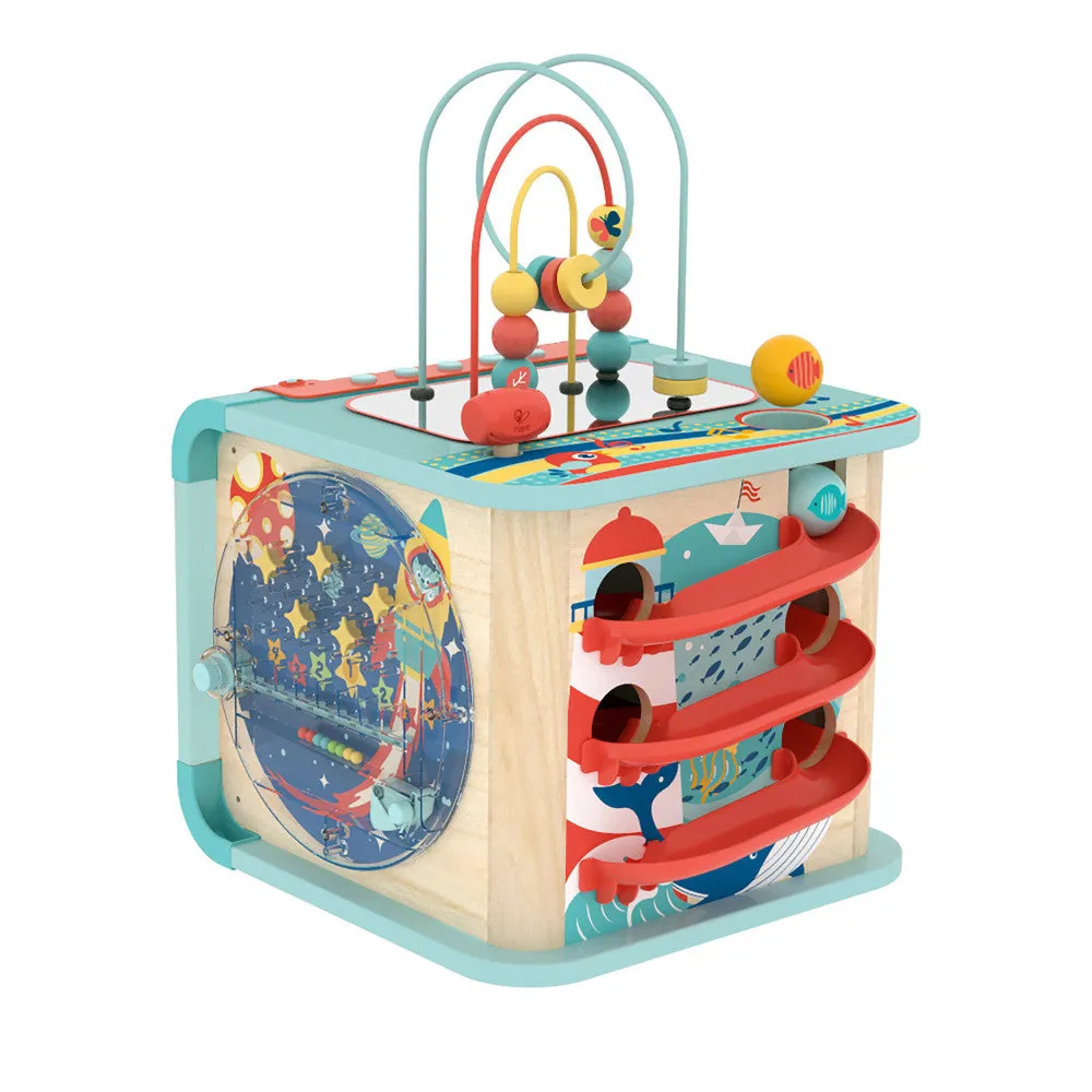Hape Explore & Learn Magic Cube - Interactive Learning Toy with 5 Themed Modes