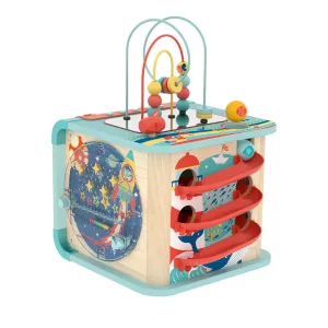 Hape Explore & Learn Magic Cube - Interactive Learning Toy with 5 Themed Modes