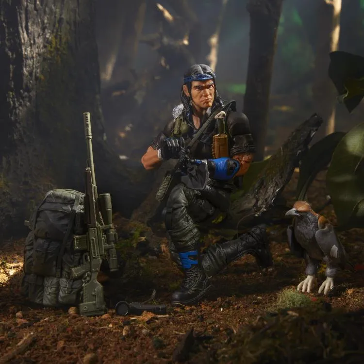 Hasbro G.I. Joe Classified Series #128 Low-Light, Spirit Iron-Knife and Niyol Action Figure