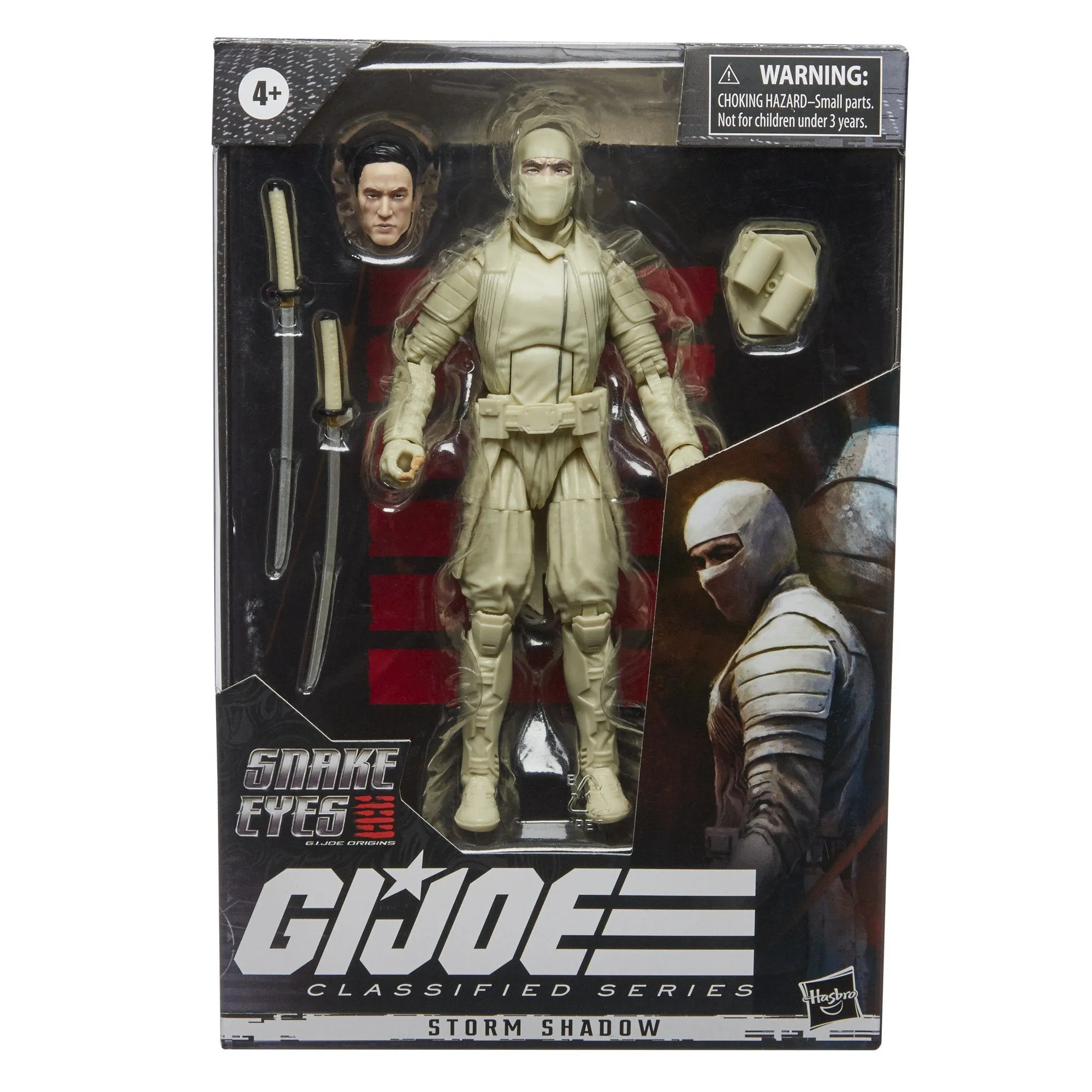 Hasbro G.I. Joe Classified Series #17 Snake Eyes: GI Joe Origins Movie Storm Shadow Action Figure