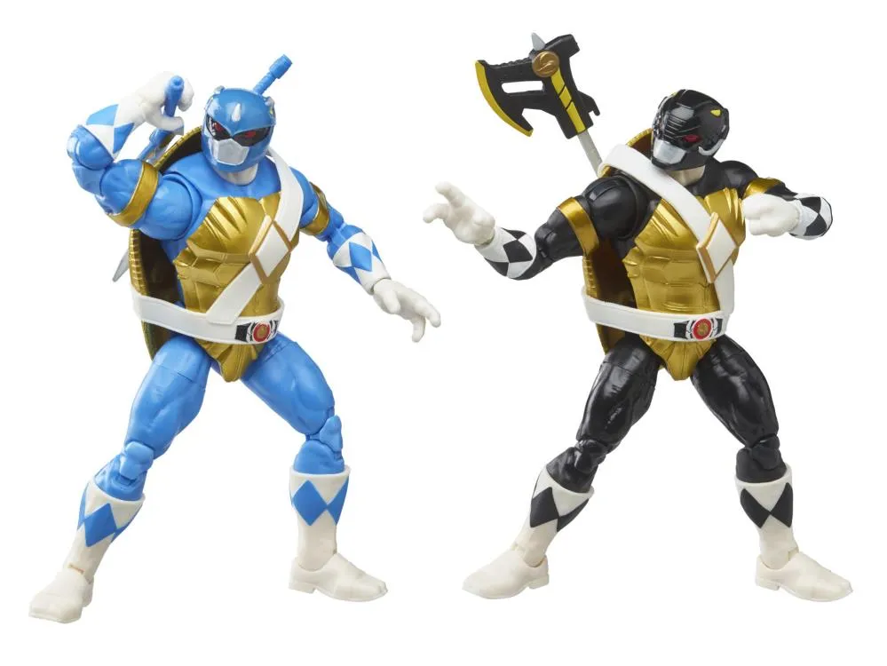 Hasbro Lightning Collection Mighty Morphin Power Rangers X Teenage Mutant Ninja Turtles Morphed Donatello & Morphed Leonardo Action Figure