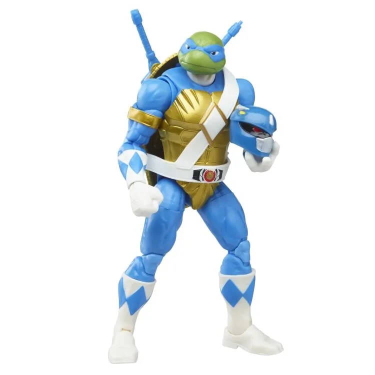 Hasbro Lightning Collection Mighty Morphin Power Rangers X Teenage Mutant Ninja Turtles Morphed Donatello & Morphed Leonardo Action Figure