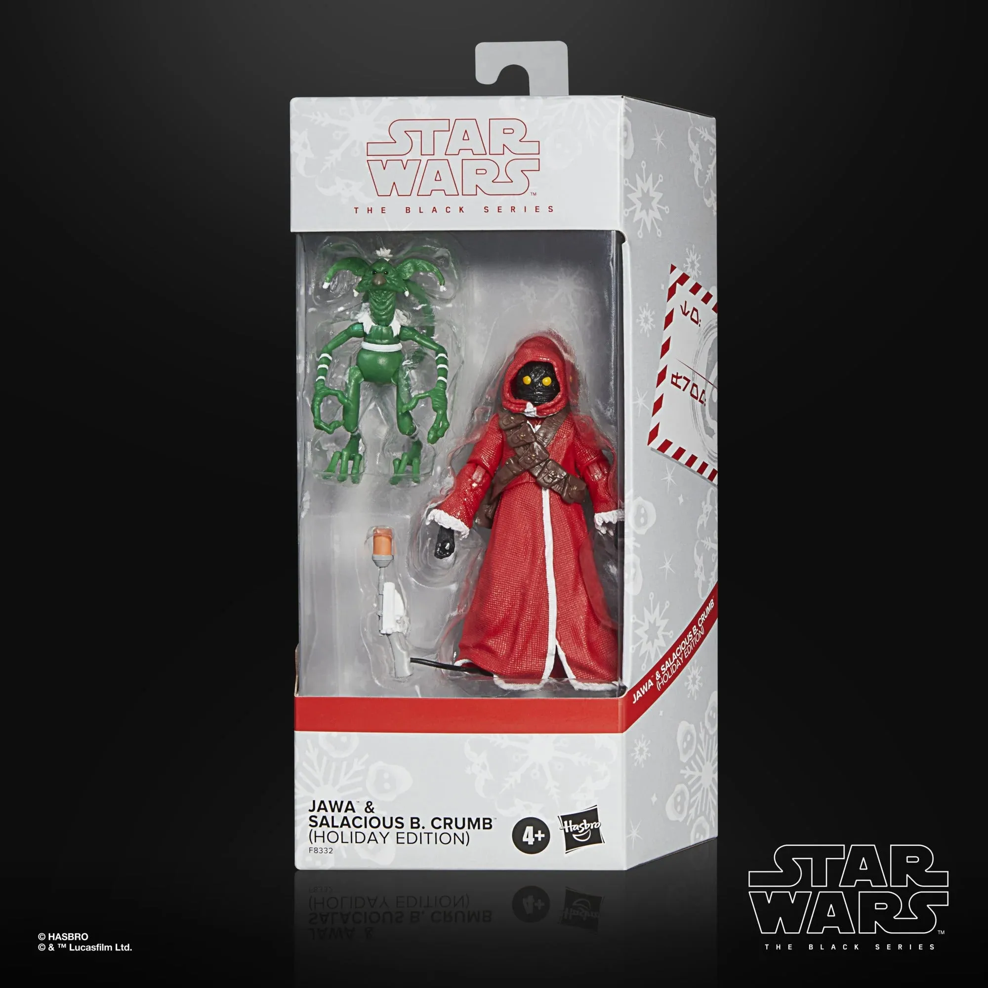 Hasbro Star Wars Black Series Jawa and Salacious B. Crumb (Holiday Edition) 6 Inch Action Figure