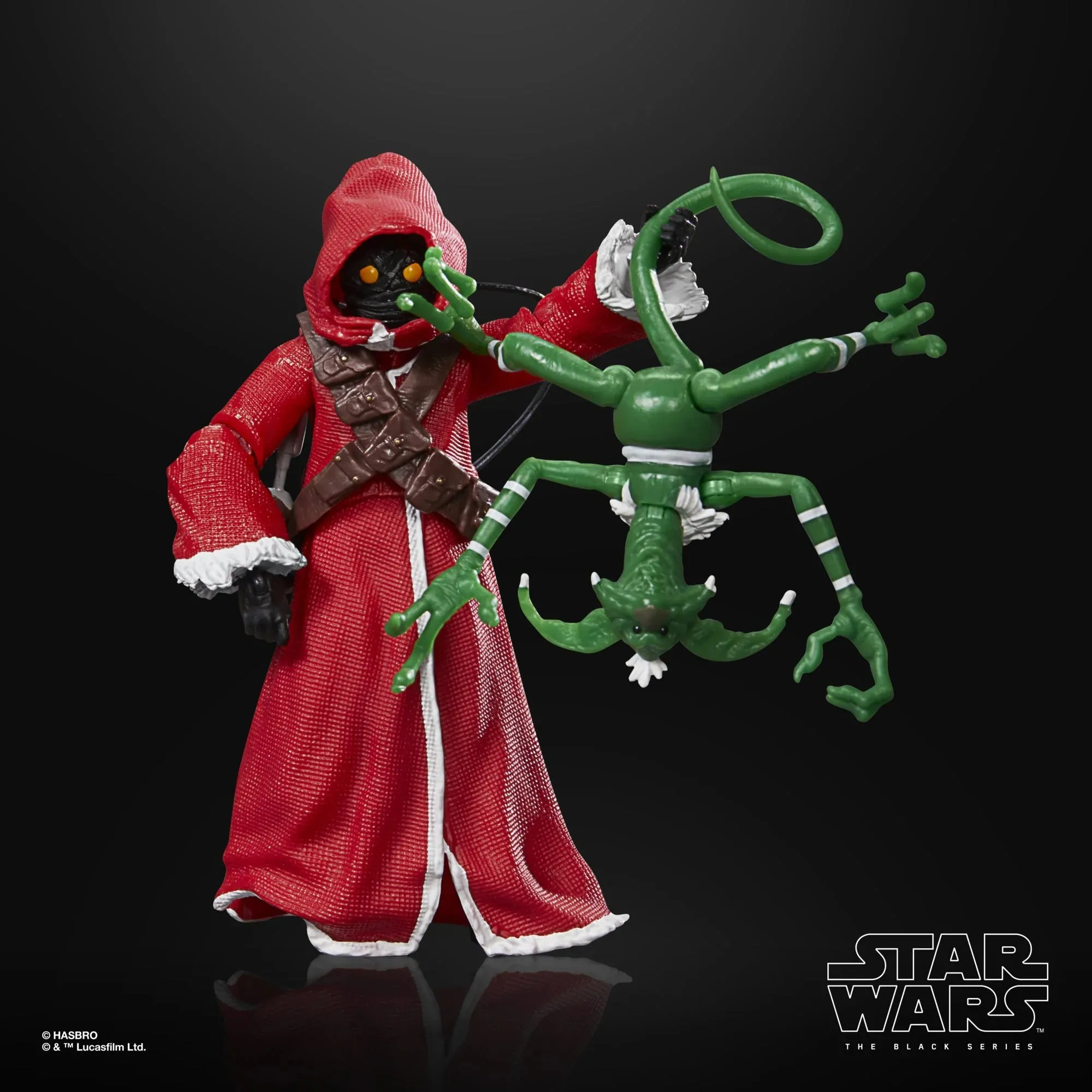 Hasbro Star Wars Black Series Jawa and Salacious B. Crumb (Holiday Edition) 6 Inch Action Figure