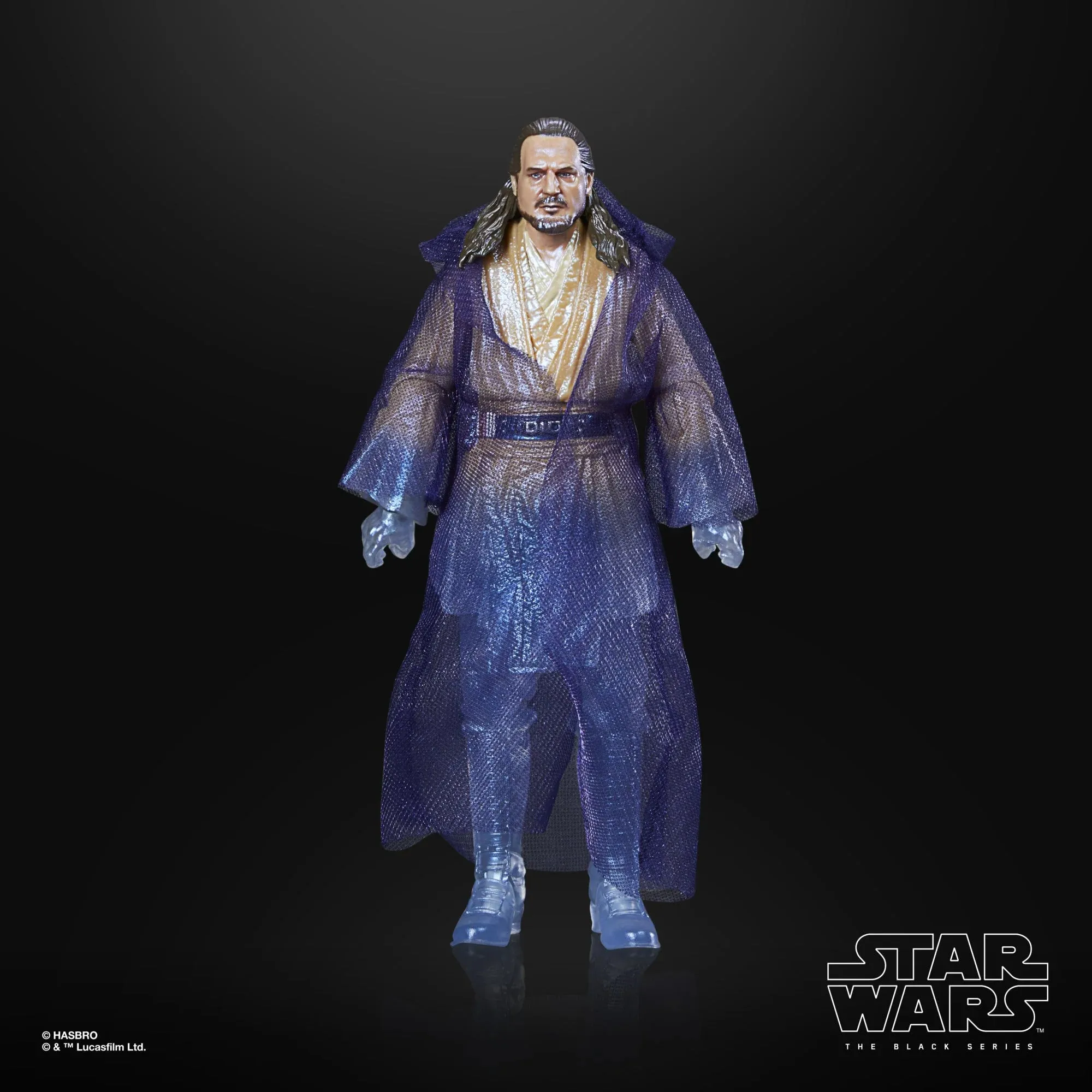 Hasbro Star Wars Black Series Obi-Wan Kenobi #16 Qui-Gon Jinn (Force Spirit) 6 Inch Action Figure