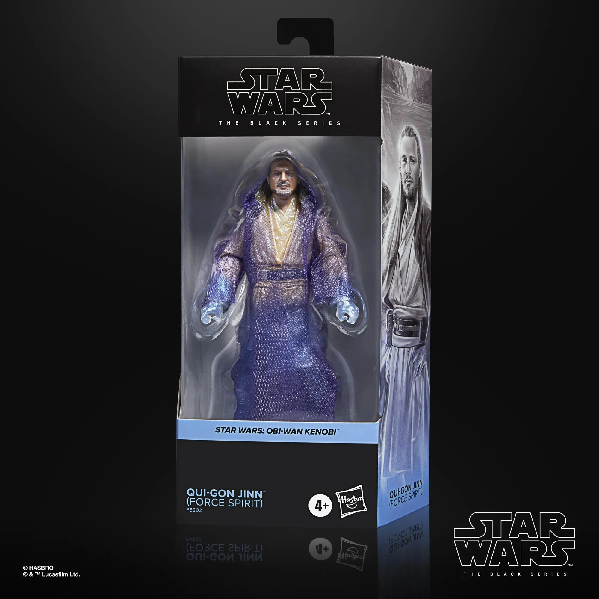 Hasbro Star Wars Black Series Obi-Wan Kenobi #16 Qui-Gon Jinn (Force Spirit) 6 Inch Action Figure