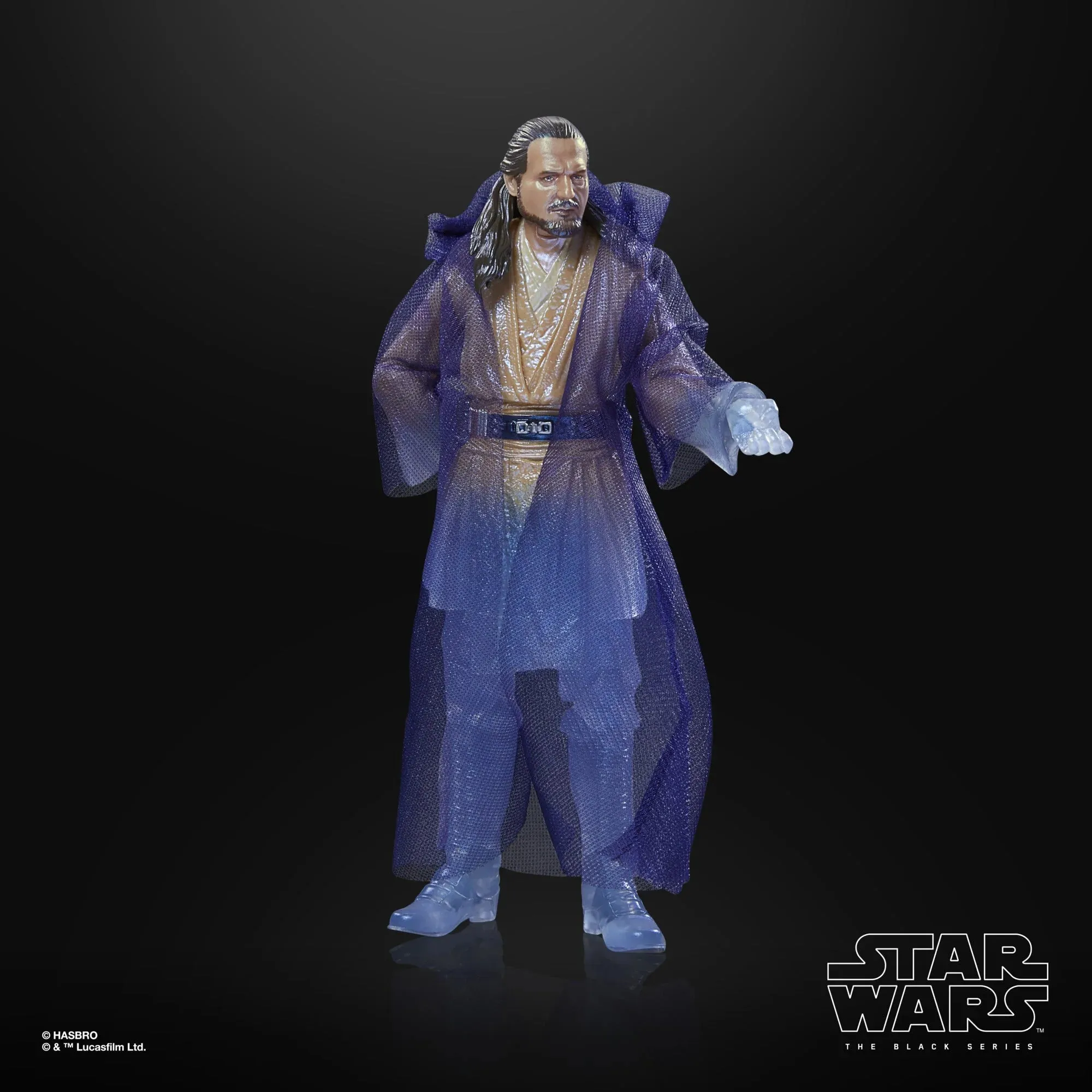 Hasbro Star Wars Black Series Obi-Wan Kenobi #16 Qui-Gon Jinn (Force Spirit) 6 Inch Action Figure