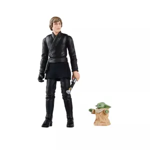 Hasbro Star Wars Black Series Vintage Collection Deluxe Luke Skywalker and Grogu F8303 2-Pack 3.75 Inch  Action Figure