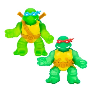 Heroes of Goo Jit Zu 42679 Teenage Mutant Ninja Turtles Power Team Leonardo and Raphael Figures (2 Pack)