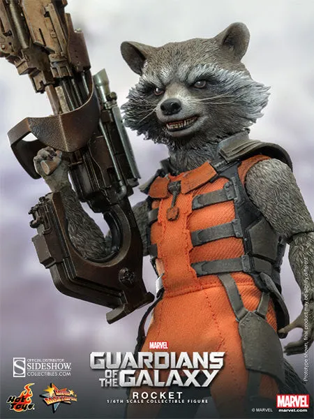 Hot Toys 1/6 Guardians of the Galaxy Movie Masterpiece Series Rocket Sixth Scale Figure MMS252