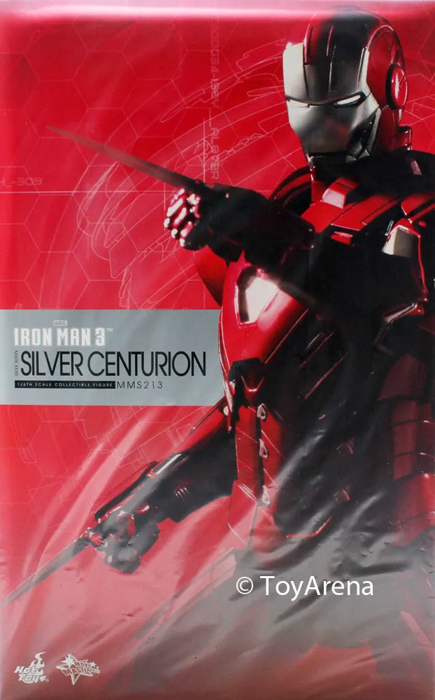Hot Toys 1/6 Iron Man Silver Centurion Mark 33 Sixth Scale Figure MMS213