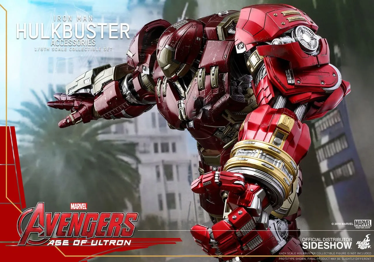 Hot Toys Movie Masterpiece 1/6 Scale Figure - Avengers: Age of Ultron - Hulkbuster Accessories (Figure Not Included)