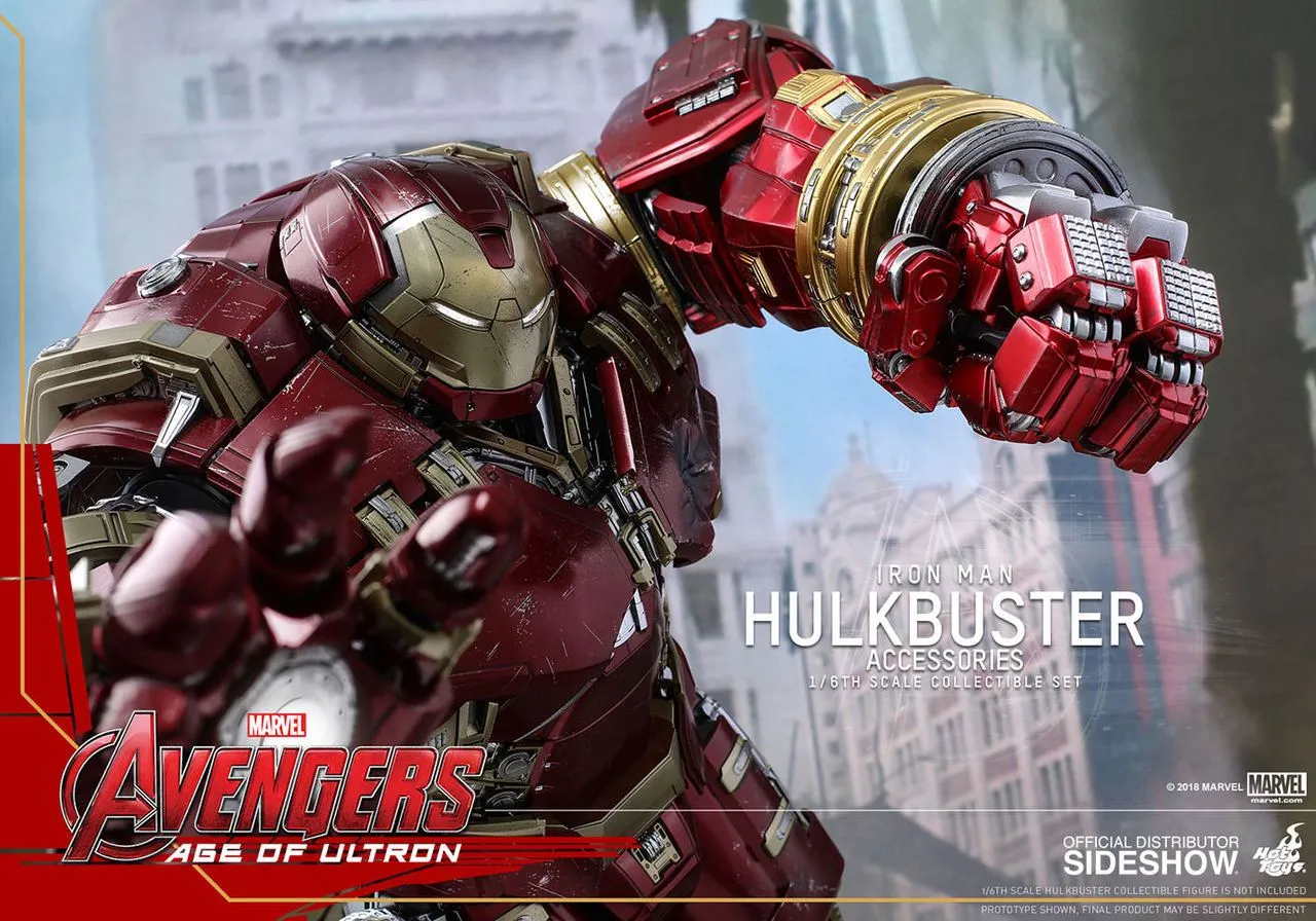 Hot Toys Movie Masterpiece 1/6 Scale Figure - Avengers: Age of Ultron - Hulkbuster Accessories (Figure Not Included)
