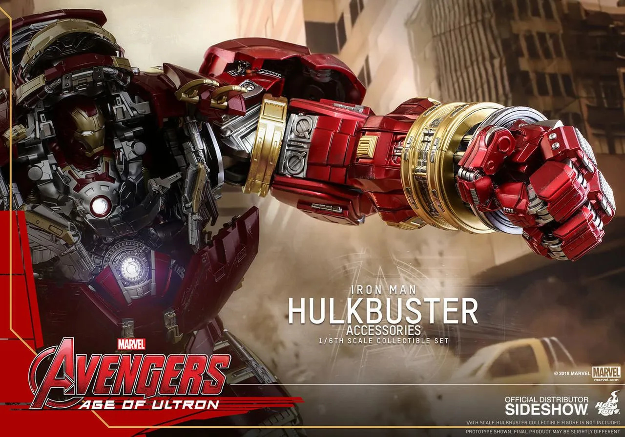 Hot Toys Movie Masterpiece 1/6 Scale Figure - Avengers: Age of Ultron - Hulkbuster Accessories (Figure Not Included)
