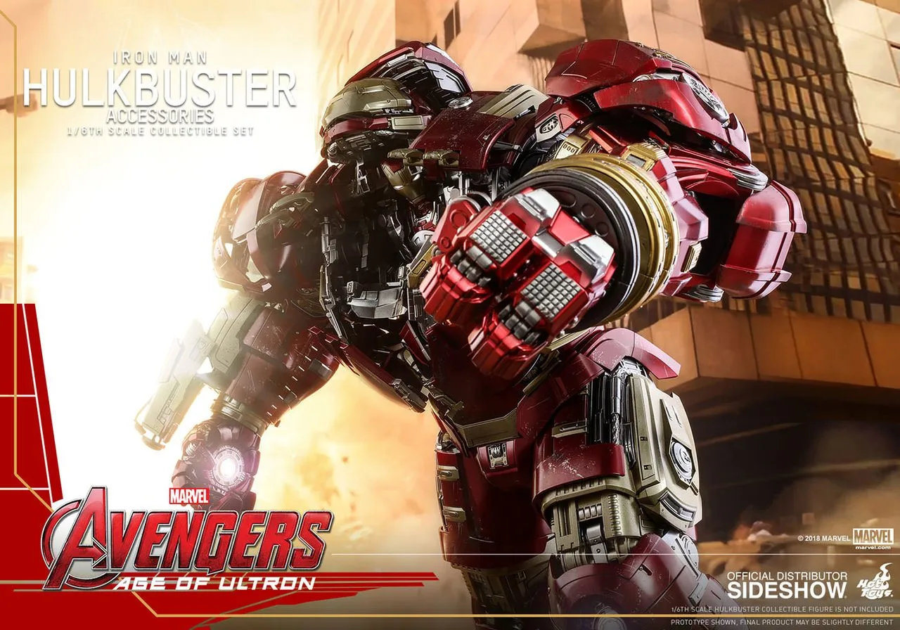 Hot Toys Movie Masterpiece 1/6 Scale Figure - Avengers: Age of Ultron - Hulkbuster Accessories (Figure Not Included)