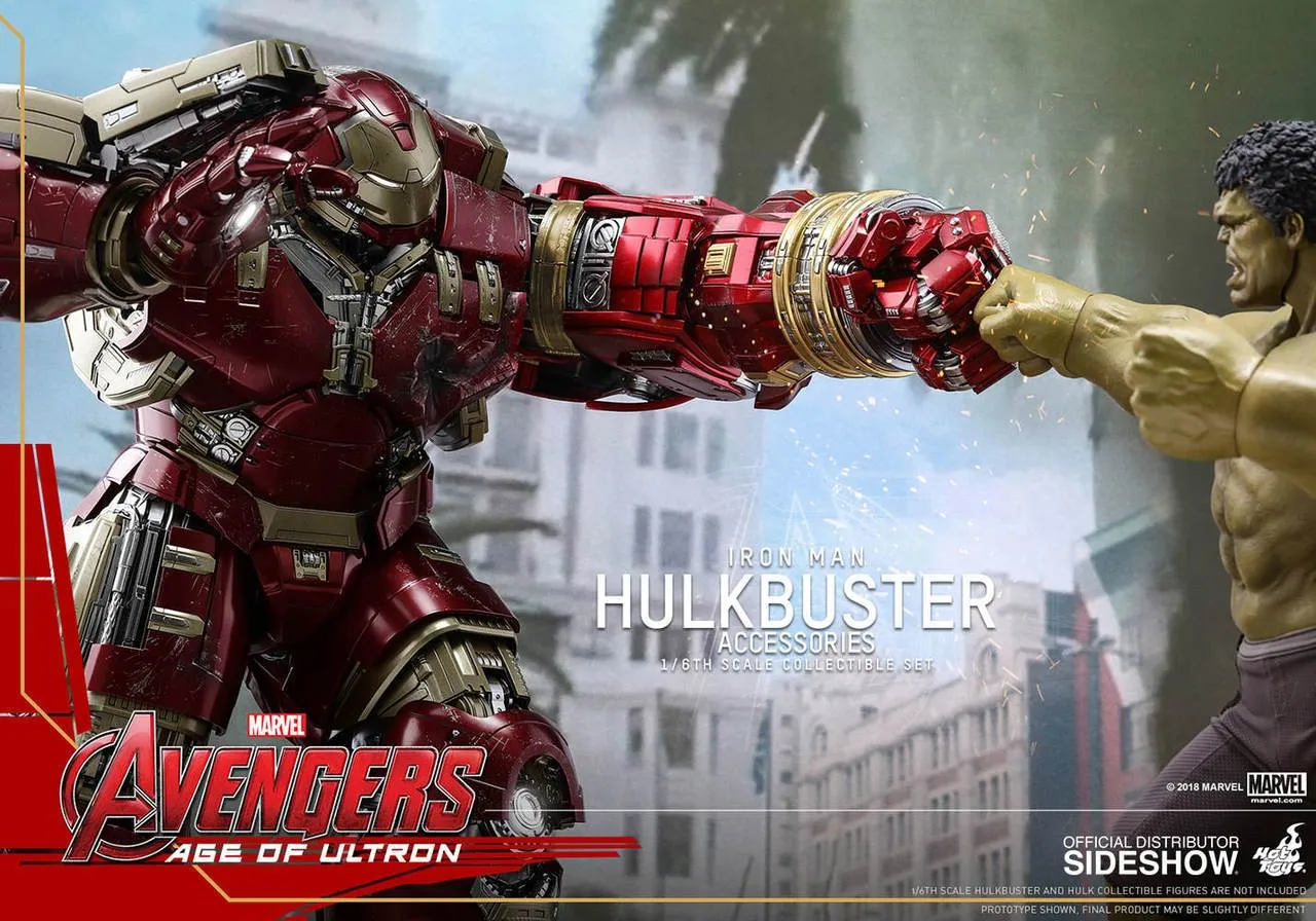 Hot Toys Movie Masterpiece 1/6 Scale Figure - Avengers: Age of Ultron - Hulkbuster Accessories (Figure Not Included)