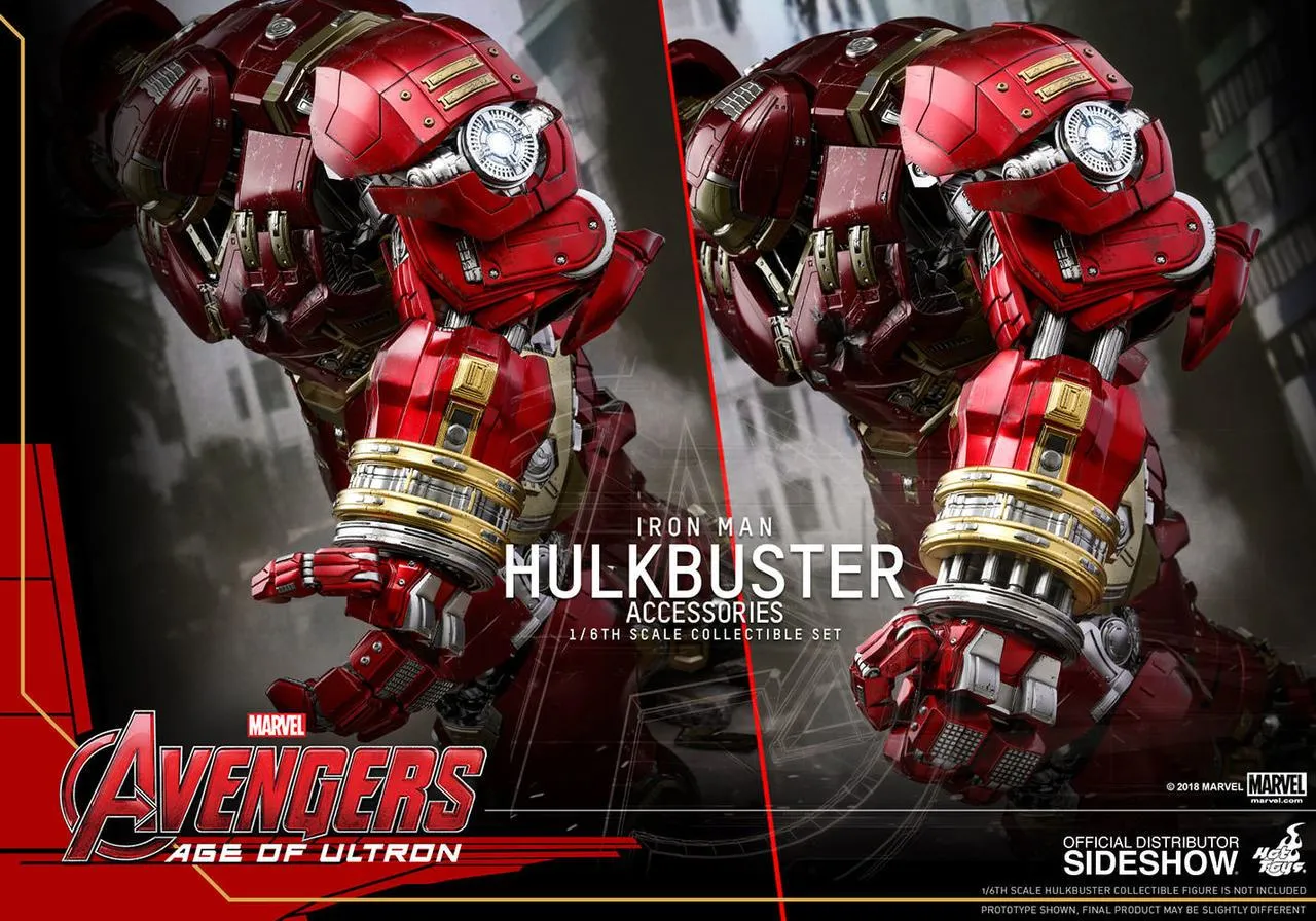 Hot Toys Movie Masterpiece 1/6 Scale Figure - Avengers: Age of Ultron - Hulkbuster Accessories (Figure Not Included)