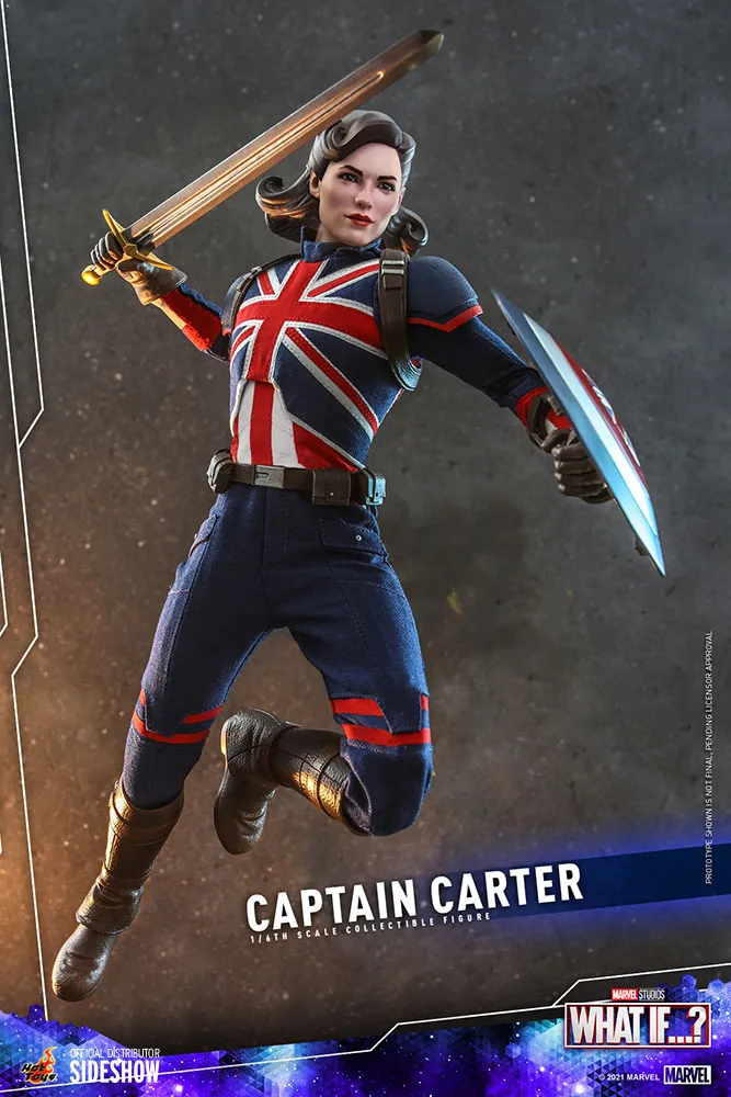 Hot Toys Sixth Scale Figure - Captain Carter - Marvel What If...?