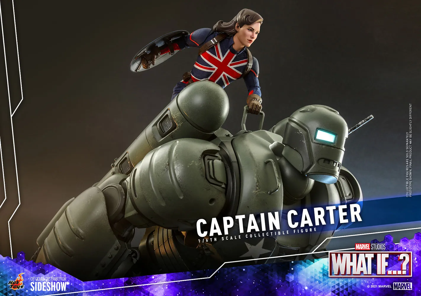 Hot Toys Sixth Scale Figure - Captain Carter - Marvel What If...?