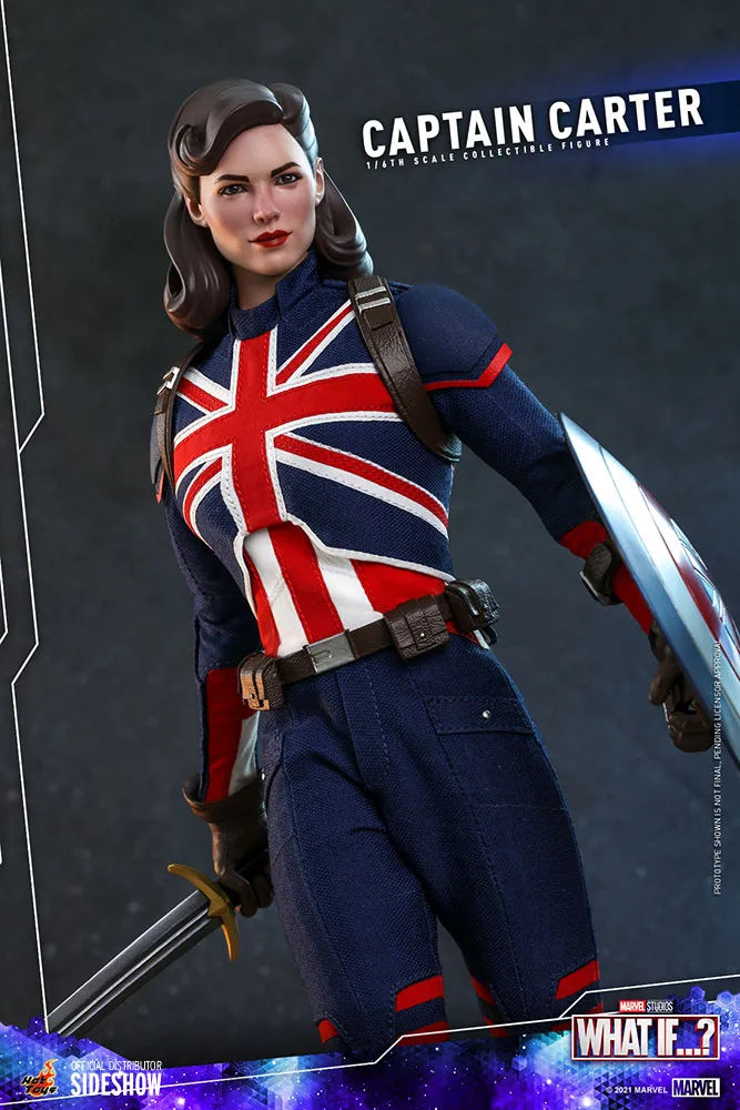 Hot Toys Sixth Scale Figure - Captain Carter - Marvel What If...?