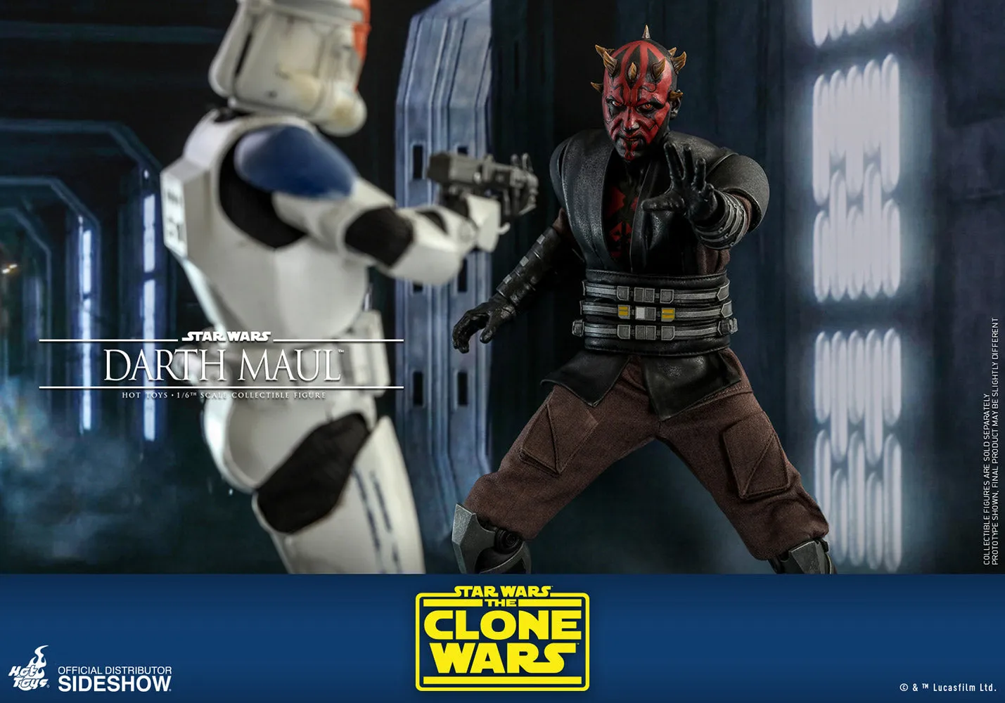 Hot Toys Television Masterpiece 1/6 Scale Figure - Darth Maul (The Clone Wars)