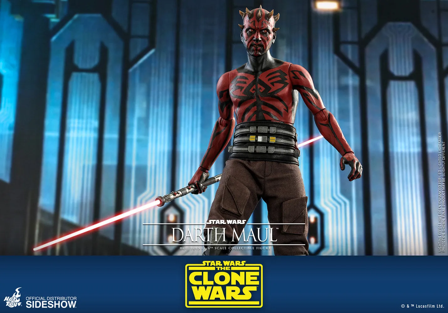 Hot Toys Television Masterpiece 1/6 Scale Figure - Darth Maul (The Clone Wars)
