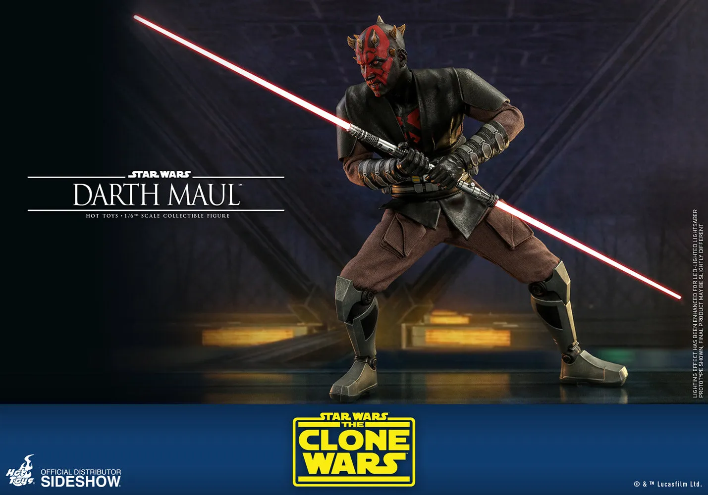 Hot Toys Television Masterpiece 1/6 Scale Figure - Darth Maul (The Clone Wars)