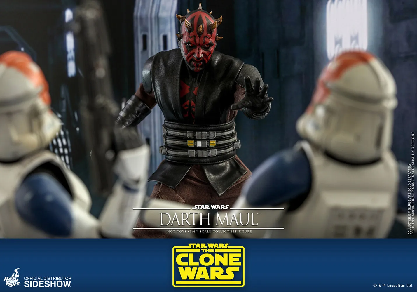 Hot Toys Television Masterpiece 1/6 Scale Figure - Darth Maul (The Clone Wars)