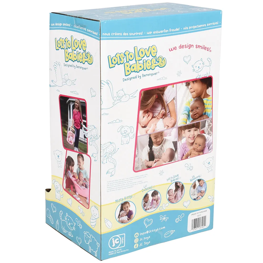Huggable 14" African American Baby Doll | Soft Vinyl with Detailed Features