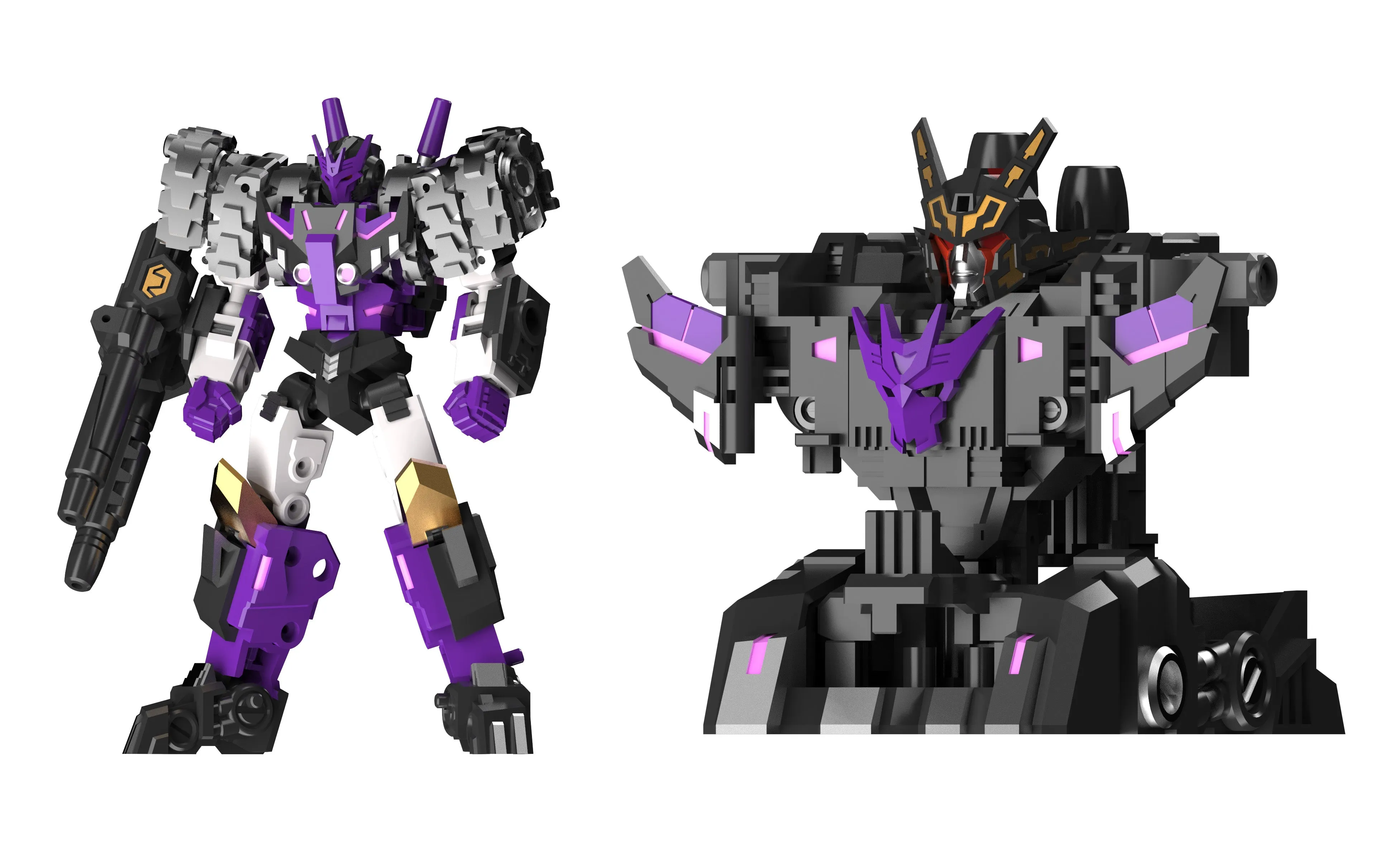 Iron Factory IF-EX31X Dubhe (Ver. 2023) w/ Combiner Parts Spirits of the D.E.C. Action Figure